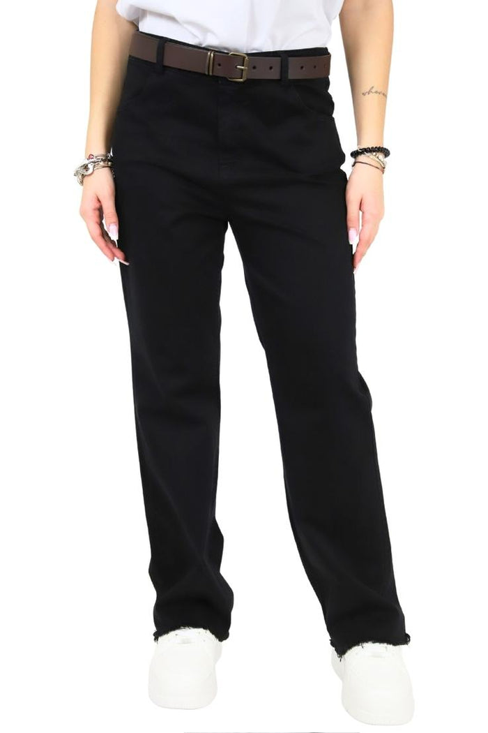 Zahjr Donna Pantalone 53539415 Nero