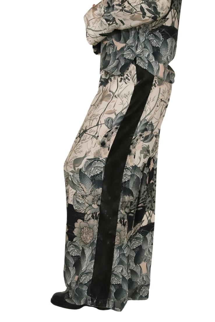 Zahjr Donna Pantalone 53539498 Beige/Verde