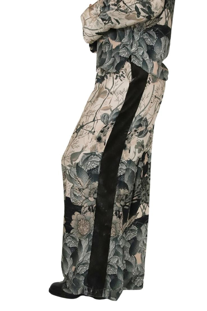 Zahjr Donna Pantalone 53539498 Beige/Verde