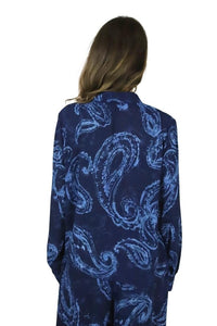 Zahjr Donna Camicia 53539496 Blu
