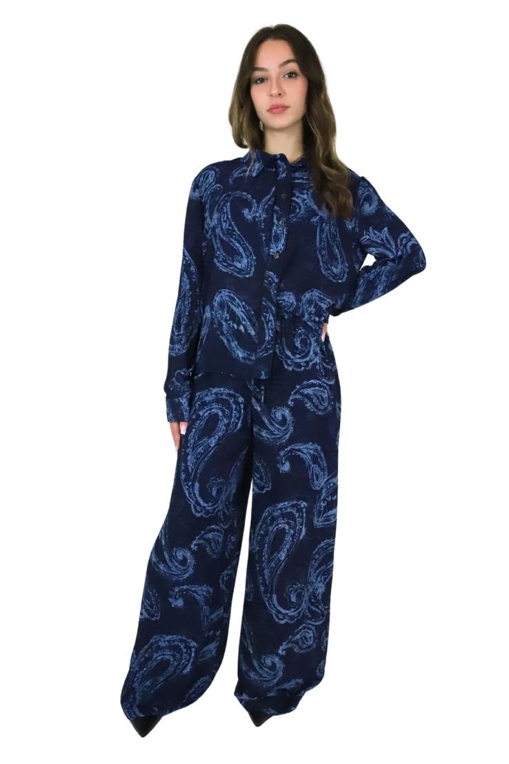 Zahjr Donna Camicia 53539496 Blu