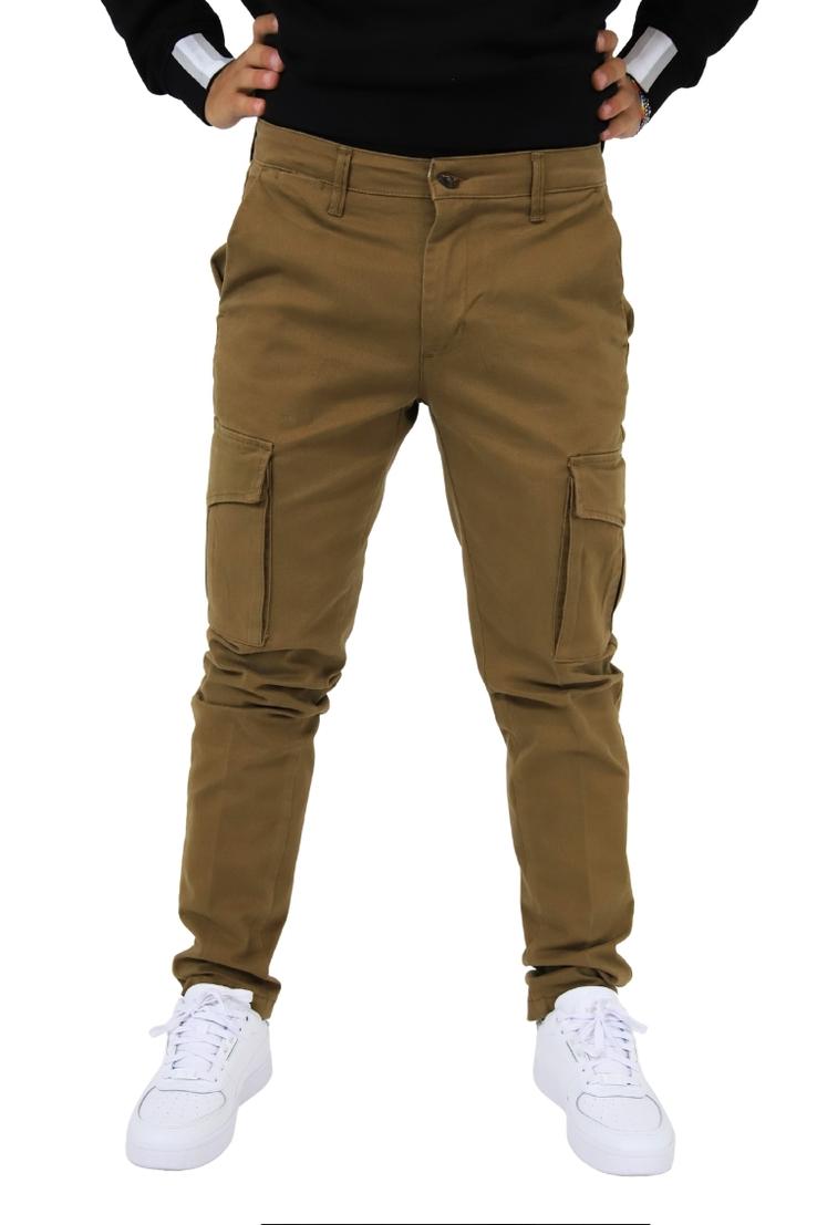 HYPS Uomo Pantalone FIORENTINO T 15 Cammello
