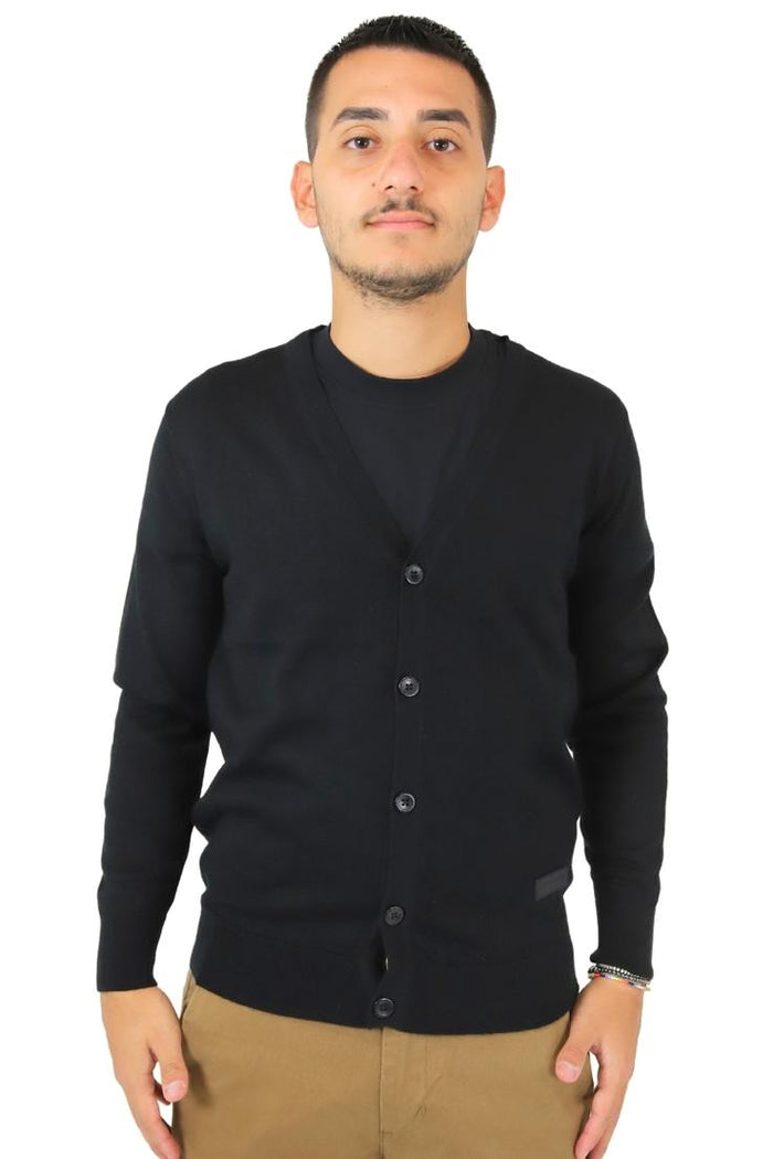 RICHMOND X Uomo Cardigan UMA24064CD Nero