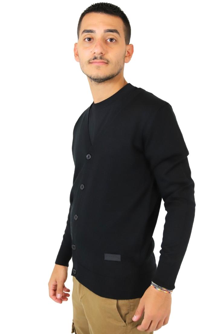 RICHMOND X Uomo Cardigan UMA24064CD Nero