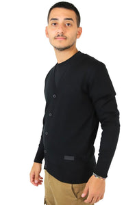 RICHMOND X Uomo Cardigan UMA24064CD Nero