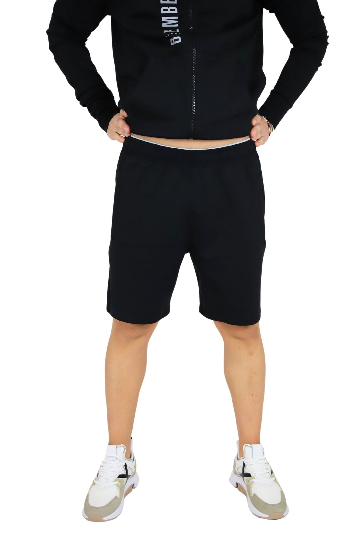 BIKKEMBERGS Uomo Pantaloncino BKKS0020 Nero