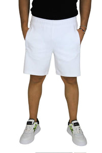 BIKKEMBERGS Uomo Pantaloncino BKKS0020 Bianco