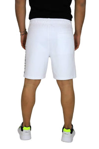 BIKKEMBERGS Uomo Pantaloncino BKKS0020 Bianco