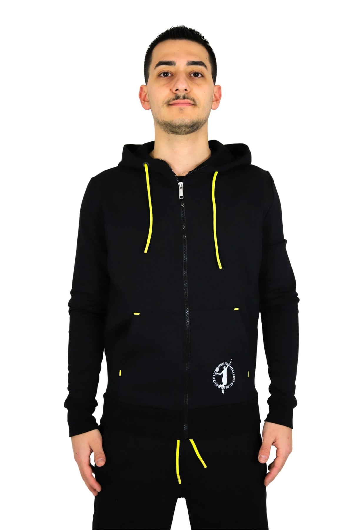 BIKKEMBERGS Uomo Felpa BKKS0009 Nero
