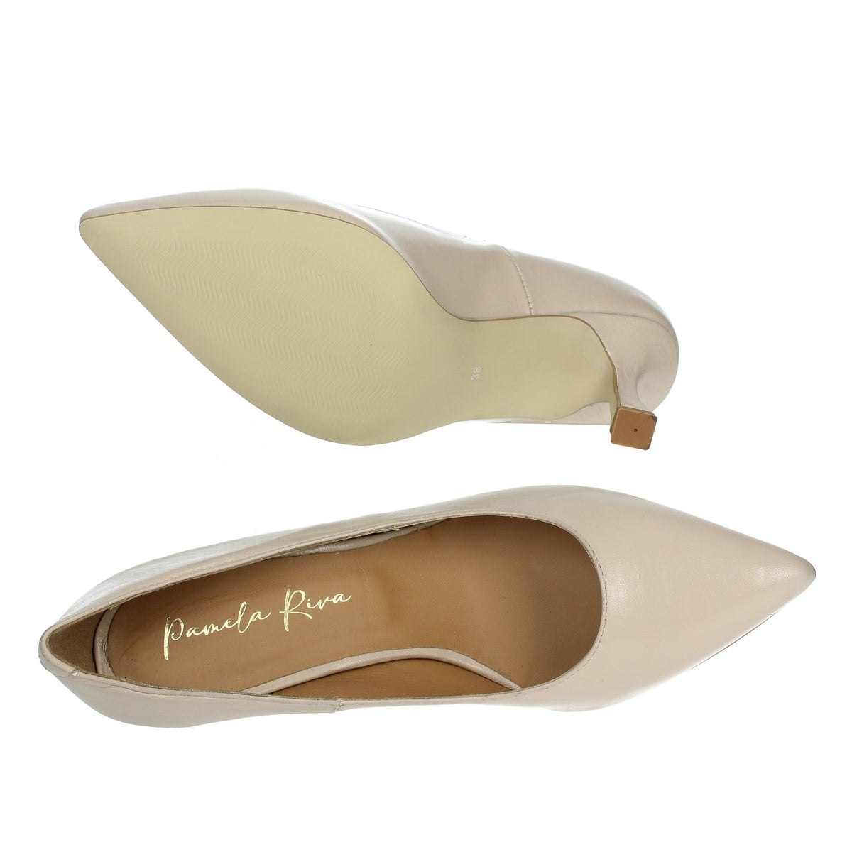 PAMELA RIVA Donna Decollete' AMALIA 27101 Beige