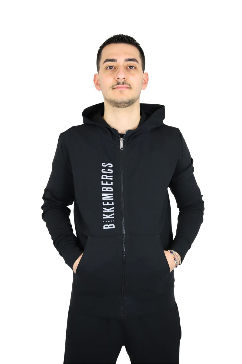 BIKKEMBERGS Uomo Felpa BKKS0016 Nero