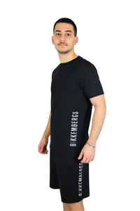 BIKKEMBERGS Uomo T-shirt BKKS0021 Nero