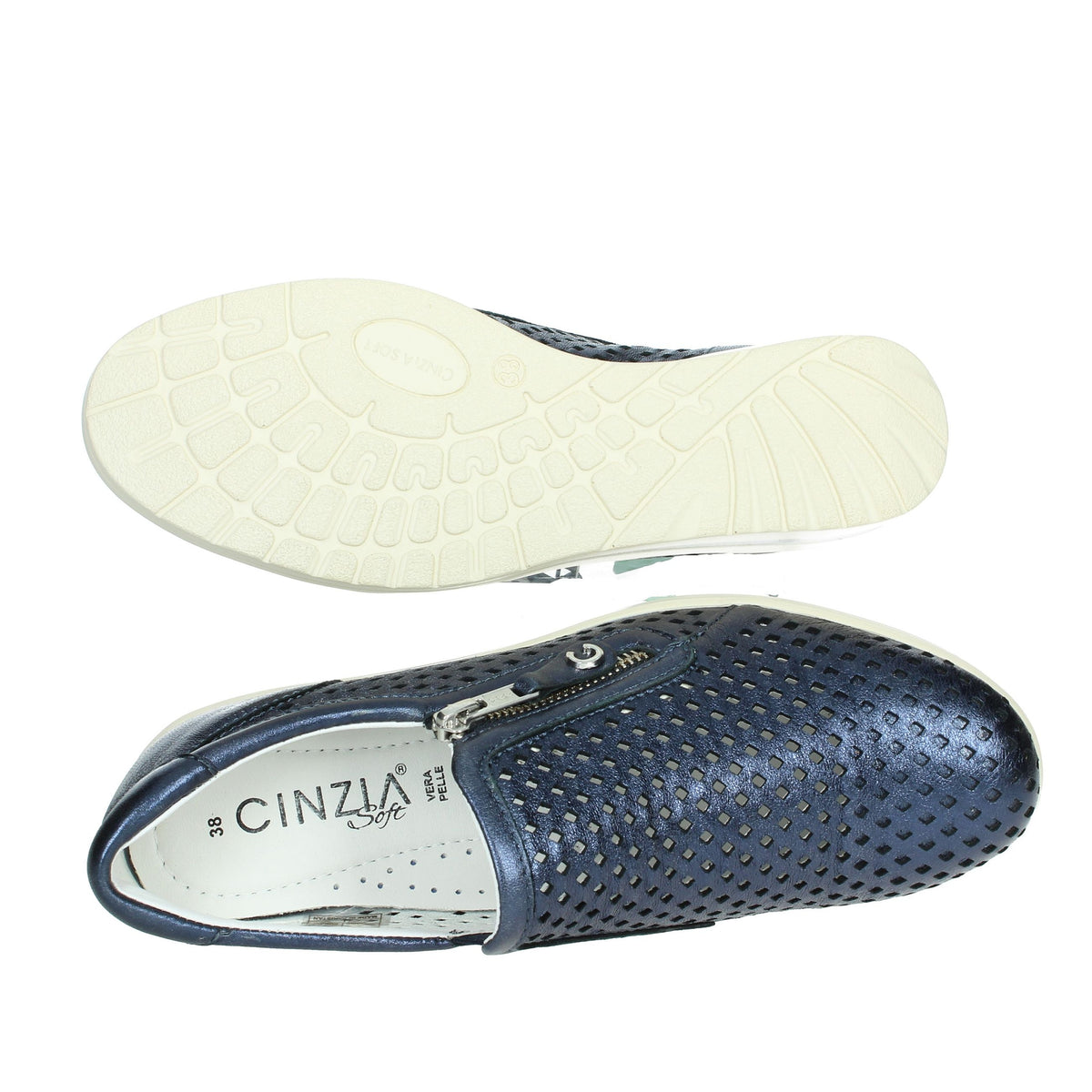 CINZIA SOFT Donna Slip-on IV119827-SS Blu