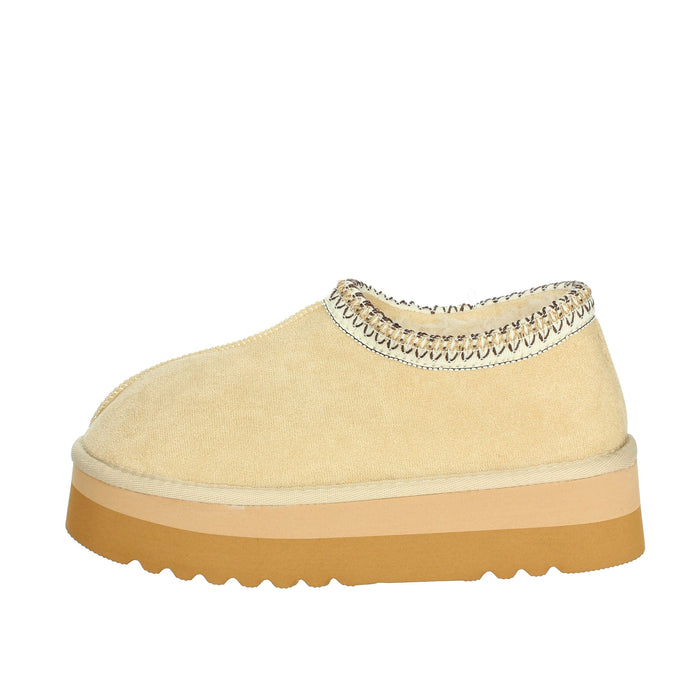 GOLD & GOLD Donna Slip-on FL230 Beige