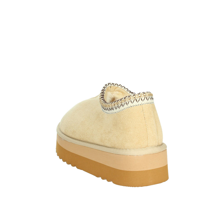 GOLD & GOLD Donna Slip-on FL230 Beige