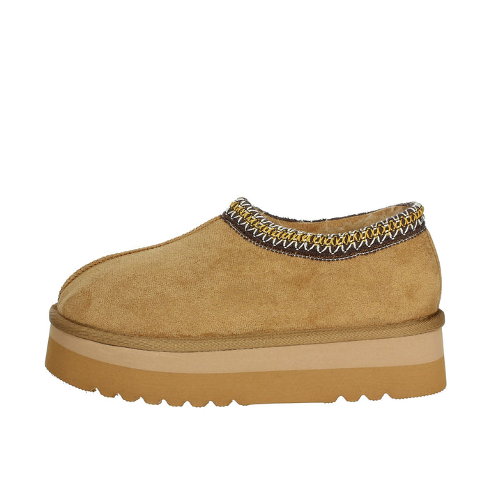 GOLD & GOLD Donna Slip-on FL230 Cammello
