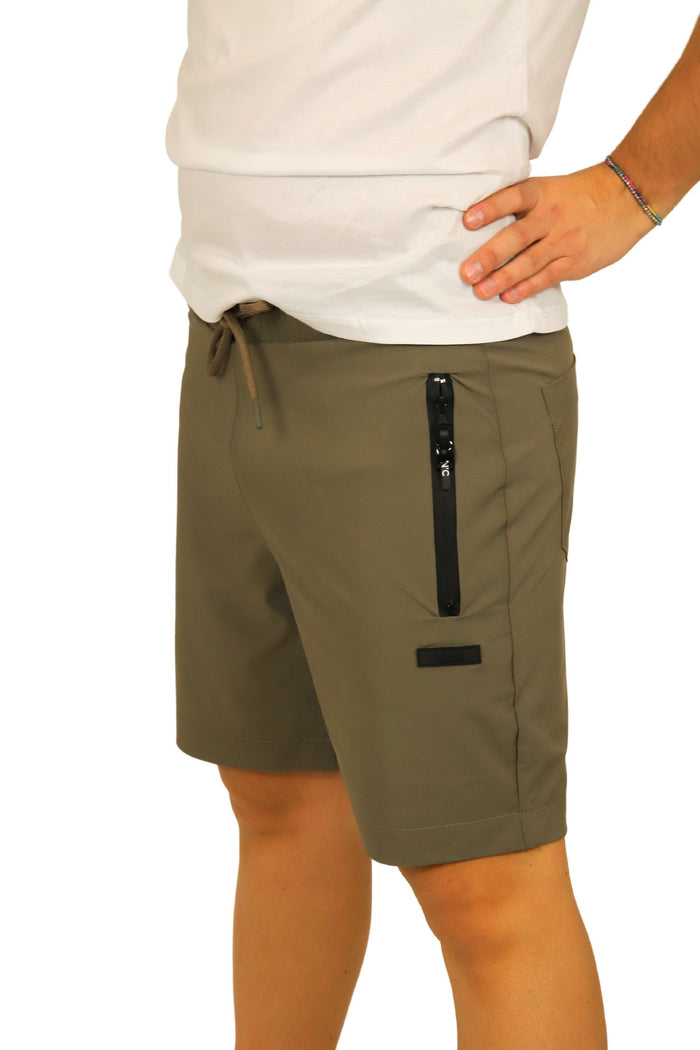 COSTUME NATIONAL Uomo Pantaloncino NMS41025BE Verdone