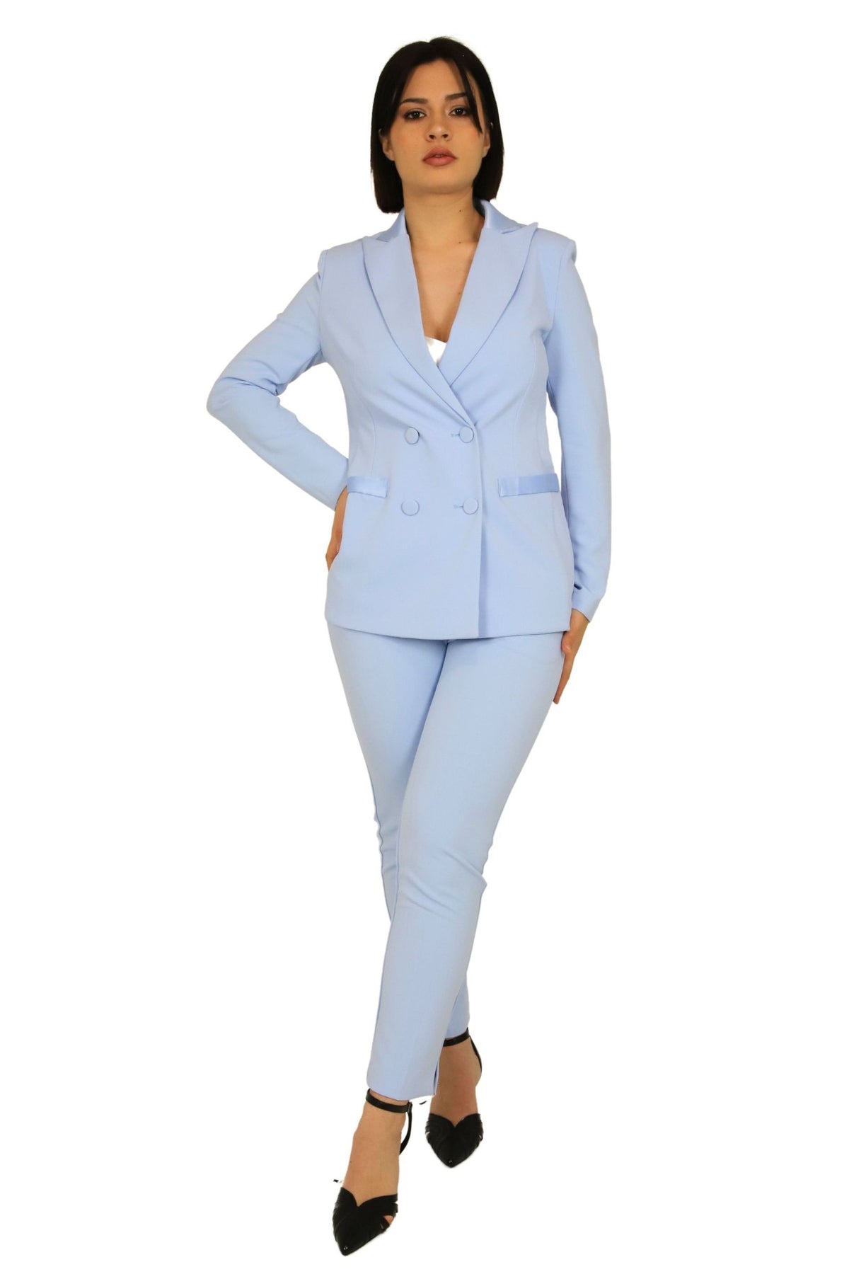 Zahjr Donna Pantalone 53539116 Cielo