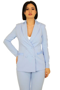 Zahjr Donna Giacca 53539114 Cielo
