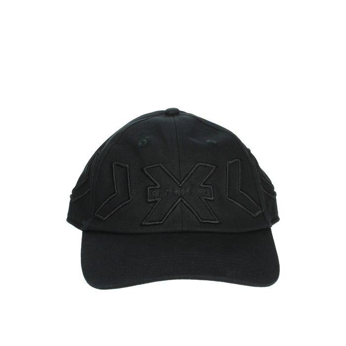 RICHMOND X Uomo Cappello a visiera UMP24232BT Nero