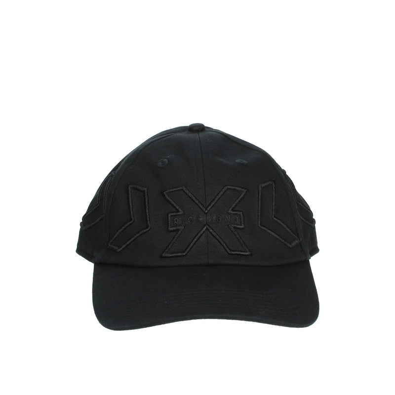 RICHMOND X Uomo Cappello a visiera UMP24232BT Nero