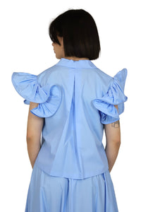 Zahjr Donna Camicia 53539224 Cielo