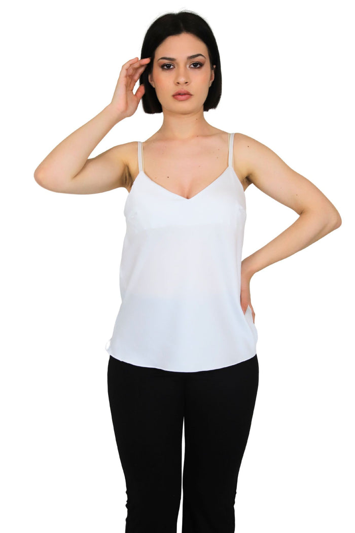 Zahjr Donna Top 53539179 Bianco