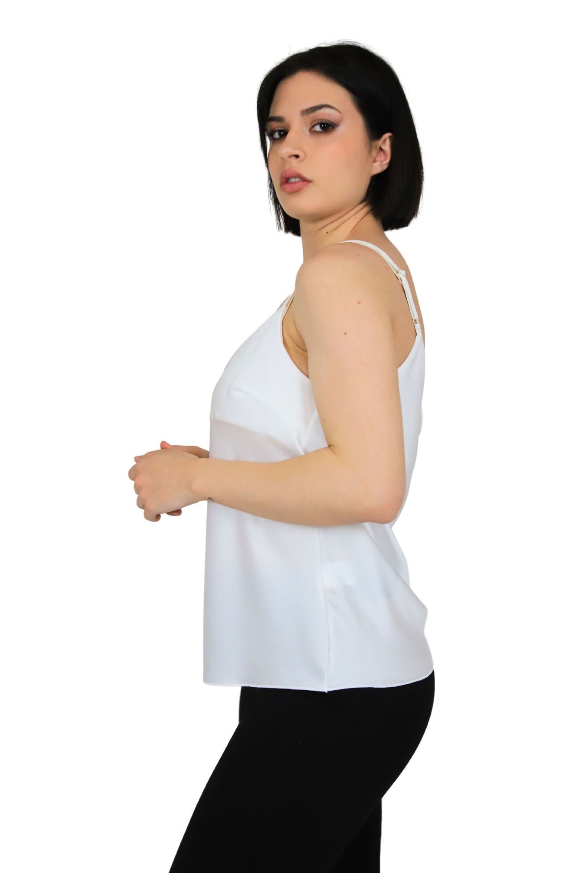 Zahjr Donna Top 53539179 Bianco