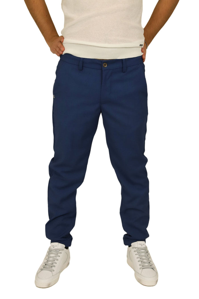 HYPS Uomo Pantalone MOLFETTA 13 Blu