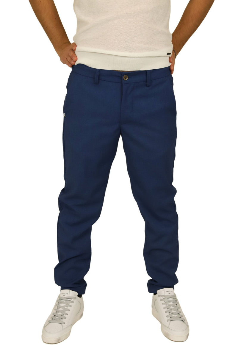 HYPS Uomo Pantalone MOLFETTA 13 Blu