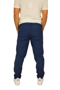 HYPS Uomo Pantalone MOLFETTA 13 Blu