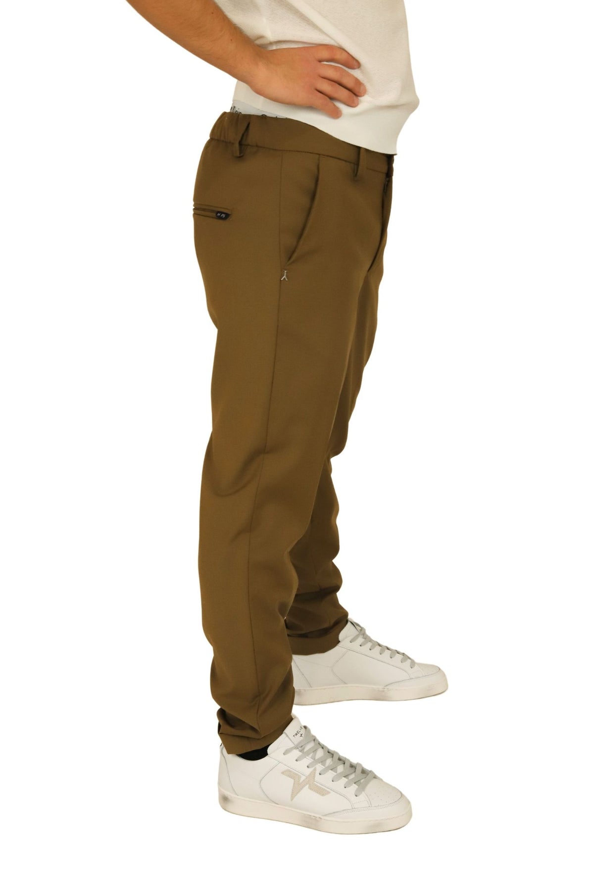 HYPS Uomo Pantalone MOLFETTA 13 Taupe