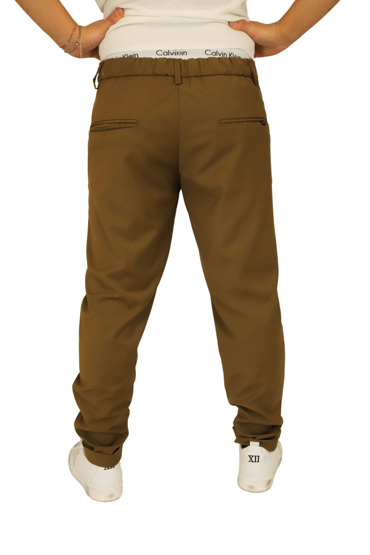 HYPS Uomo Pantalone MOLFETTA 13 Taupe