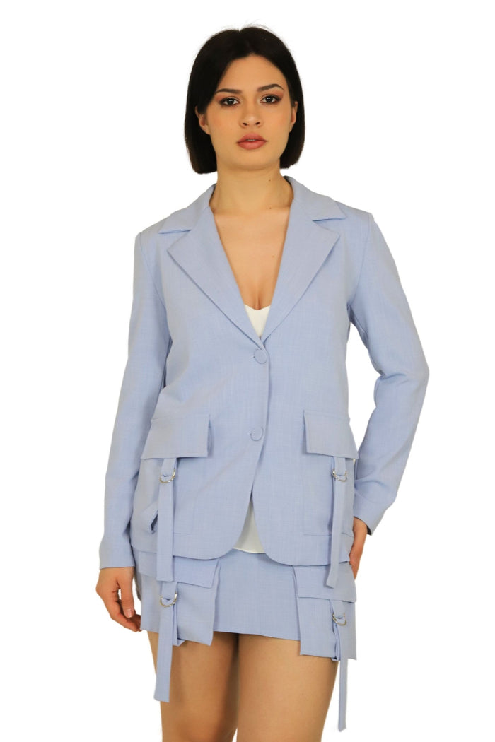 Zahjr Donna Giacca 53539139 Cielo