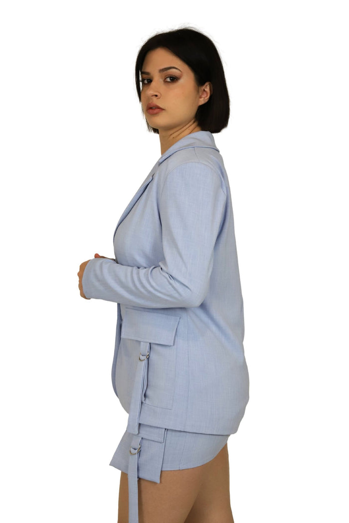 Zahjr Donna Giacca 53539139 Cielo