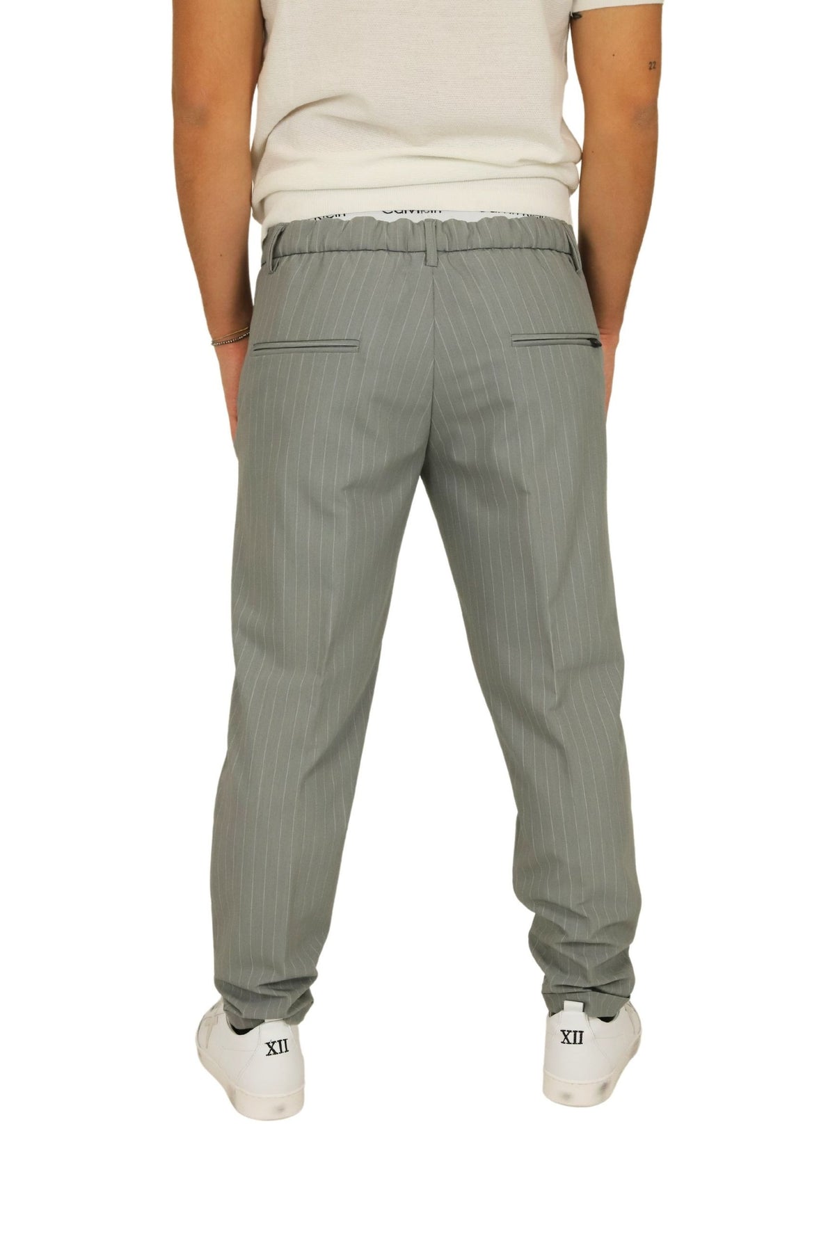 HYPS Uomo Pantalone MOLFETTA 26 Grigio