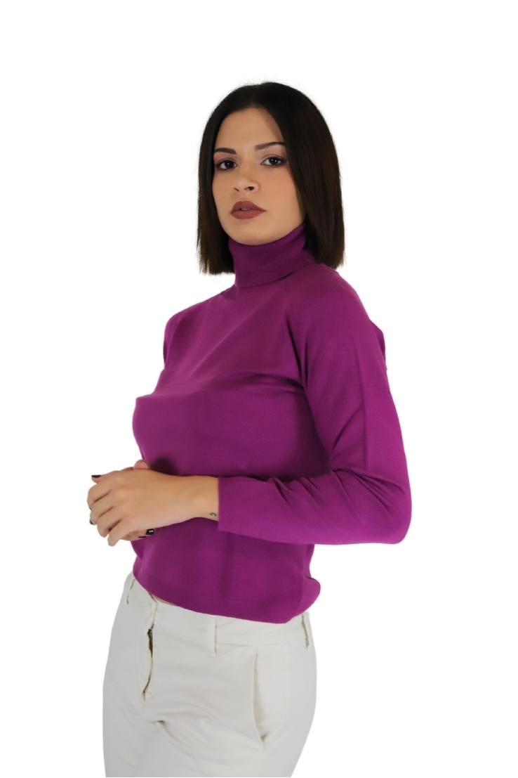 TAKE TWO Donna Dolcevita DTA6031 Fucsia