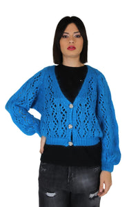 Zahjr Donna Cardigan 53538890 Azzurro