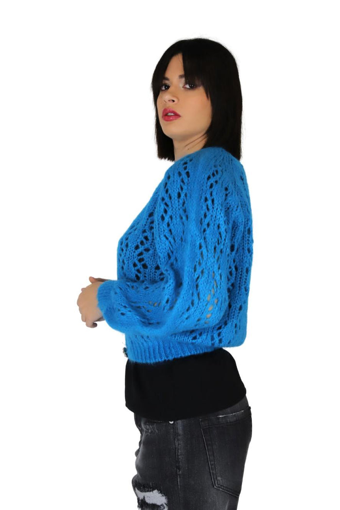 Zahjr Donna Cardigan 53538890 Azzurro