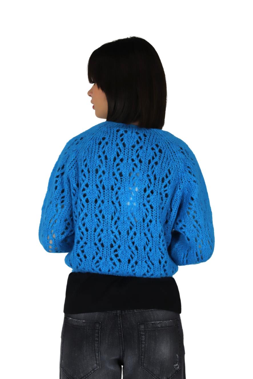 Zahjr Donna Cardigan 53538890 Azzurro