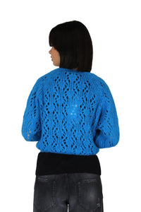 Zahjr Donna Cardigan 53538890 Azzurro