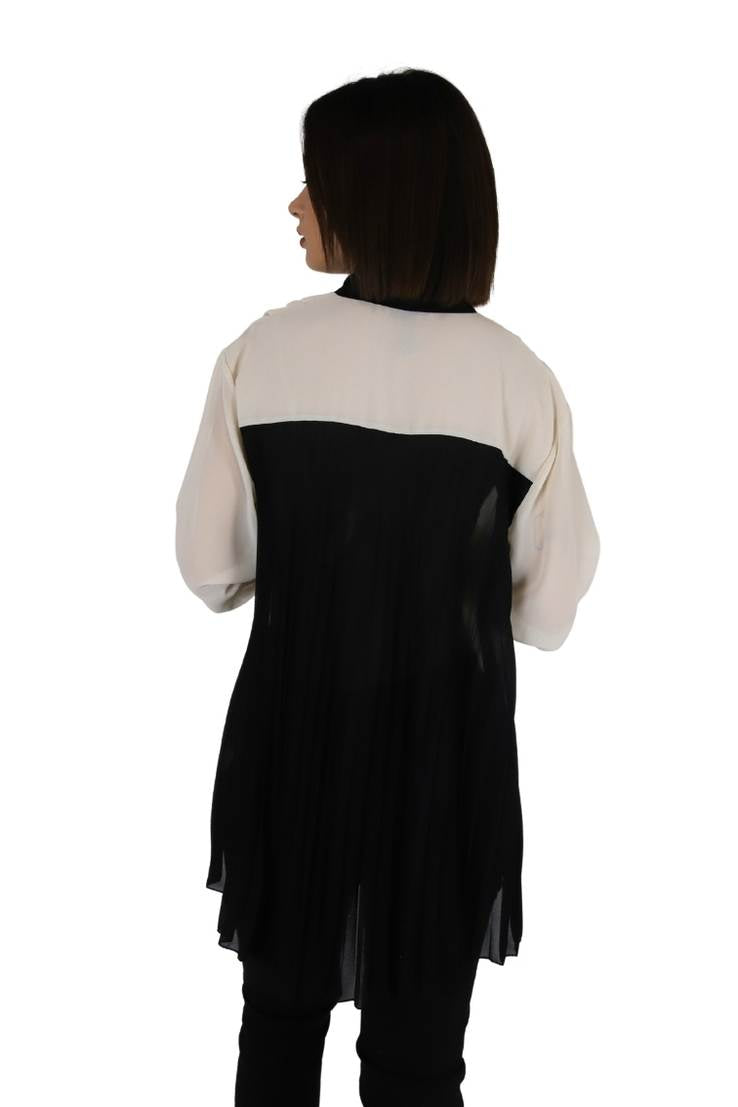 Zahjr Donna Camicia 53538769 Beige/Nero