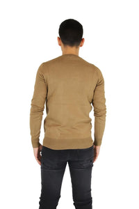 TAKE TWO Uomo Maglione UTA4602 Cammello