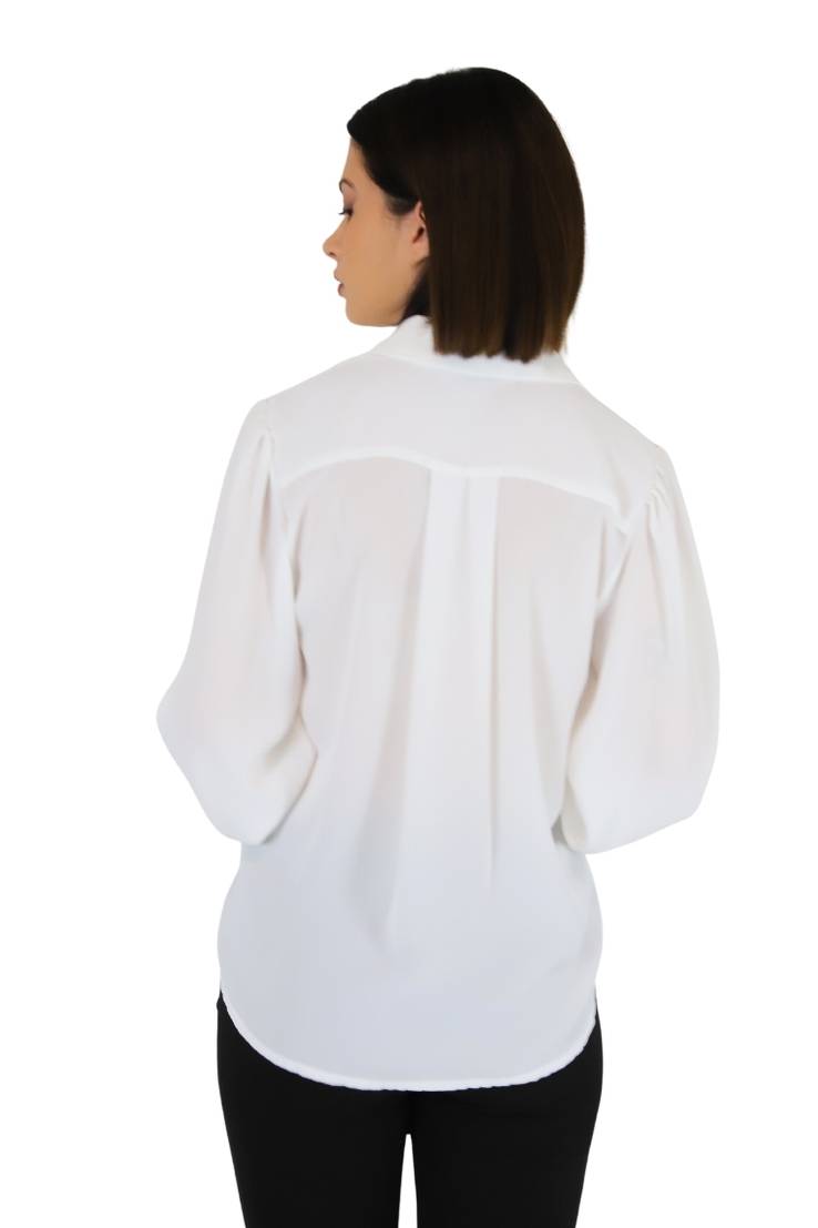 Zahjr Donna Camicia 53538797 Bianco