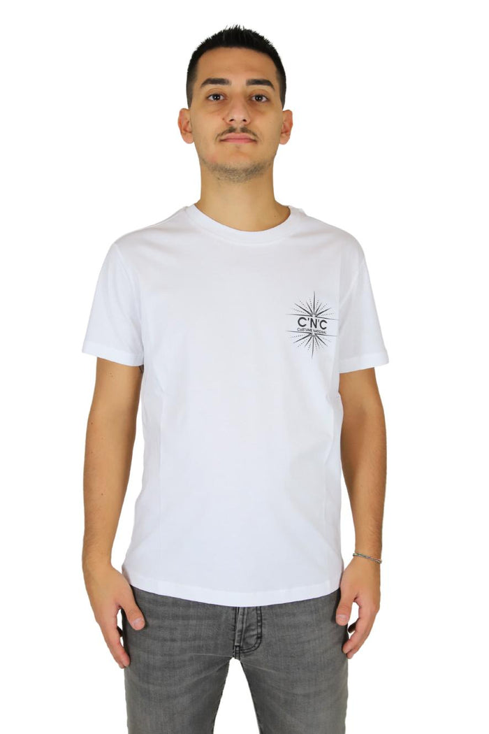COSTUME NATIONAL Uomo T-shirt NMF47006TS Bianco