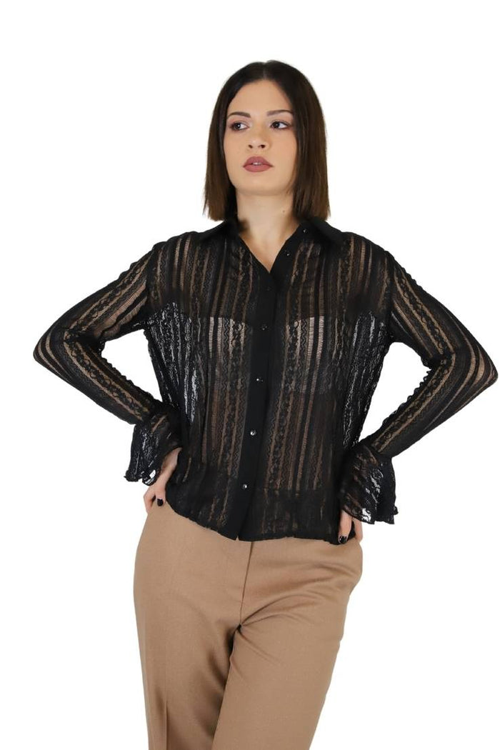 Zahjr Donna Camicia 53538798 Nero