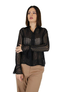 Zahjr Donna Camicia 53538798 Nero