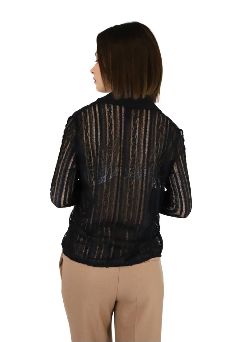 Zahjr Donna Camicia 53538798 Nero
