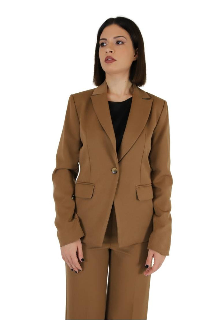 Zahjr Donna Giacca 53538806 Marrone