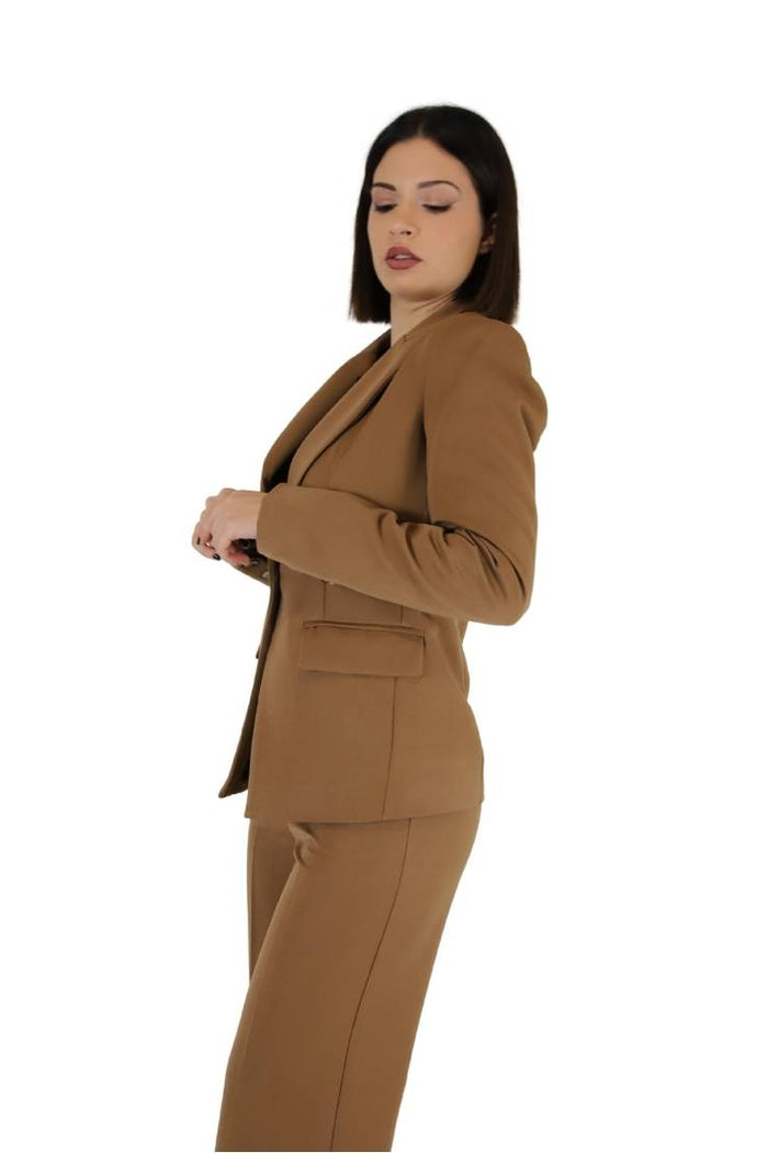 Zahjr Donna Giacca 53538806 Marrone